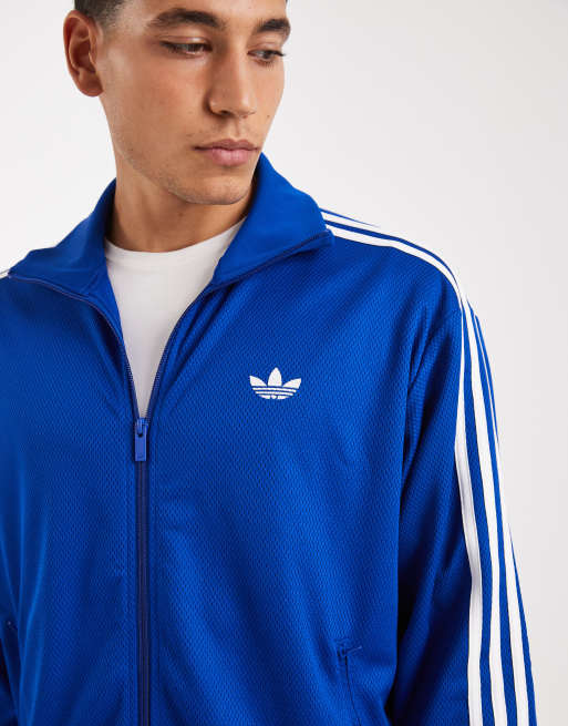 adidas Originals – Firebird Adicolor – Netzstoff-Trainingsjacke in Collegiate Royal, 5 von 5