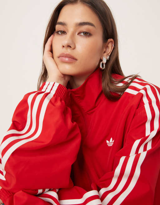 adidas Originals - Firebird Adilenium - Rød og hvid træningstop, 4 af 4
