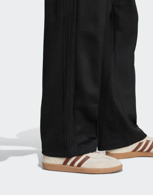 adidas Originals Firebird baggy track pants in black