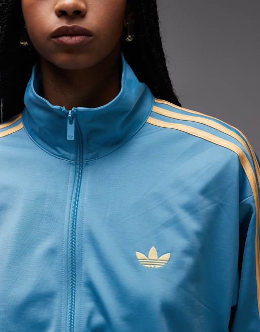 adidas Originals - Firebird - Blå/orange træningstop, 4 af 4
