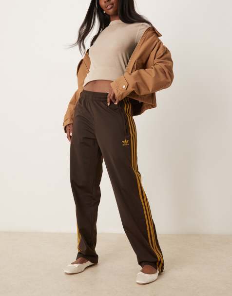 adidas Originals – Firebird – Brązowe spodnie dresowe - view 1