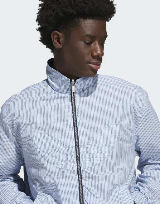 adidas Originals Firebird Coach-Jacke in Nachtindigo / Klarblau, 2 von 4