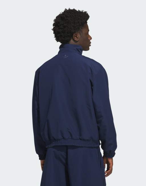 adidas Originals Firebird Coach-Jacke in Nachtindigo / Klarblau, 3 von 4
