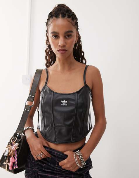 adidas Originals Firebird corset in black - view 1