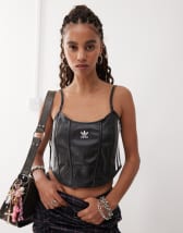 【adidas】Originals jersey flares with diamante detail adidas Originals jersey flares with diamante detail | ASOS