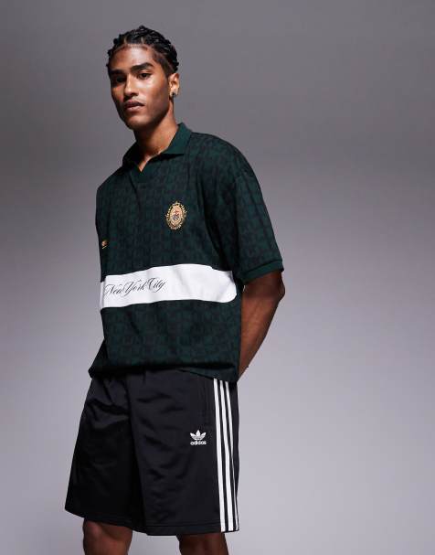 adidas Originals Firebird shorts in black