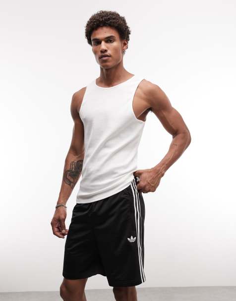adidas Originals – Firebird – Czarne szorty - view 1