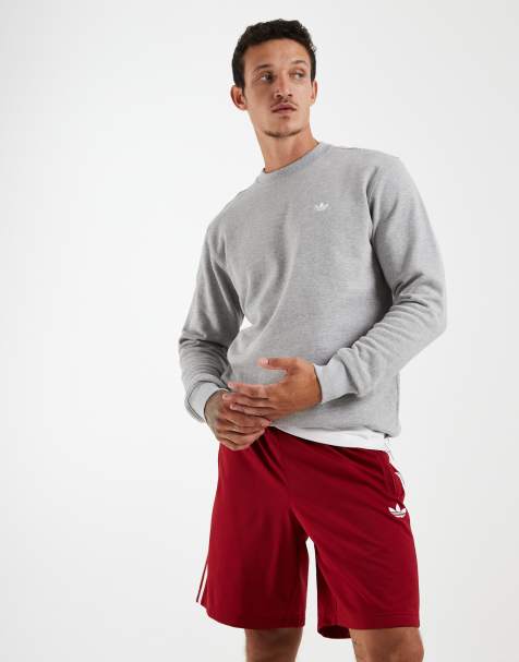 adidas Originals – Firebird – Czerwono-białe szorty - view 1
