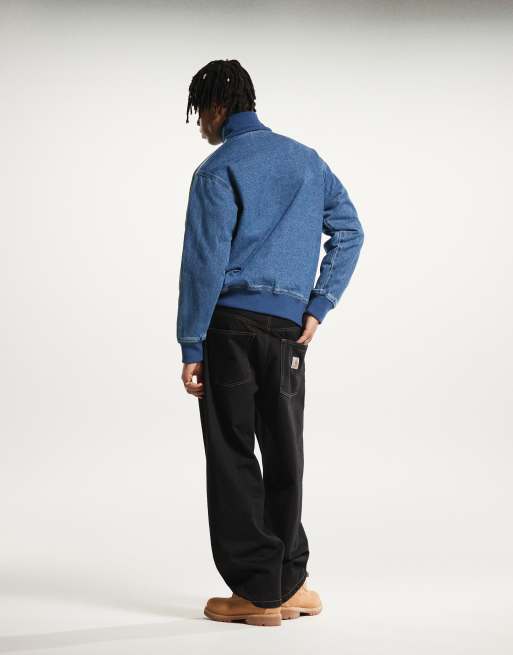 adidas Originals - Firebird - Denim trainingstop in blauw, 3 van 4