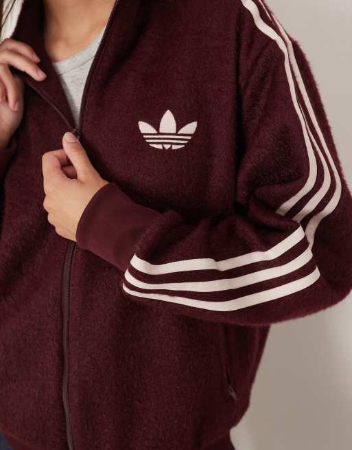 adidas gazelle silver green womens adidas CTT Chinese Track Top 3.1 Jacket Collegiate Burgundy