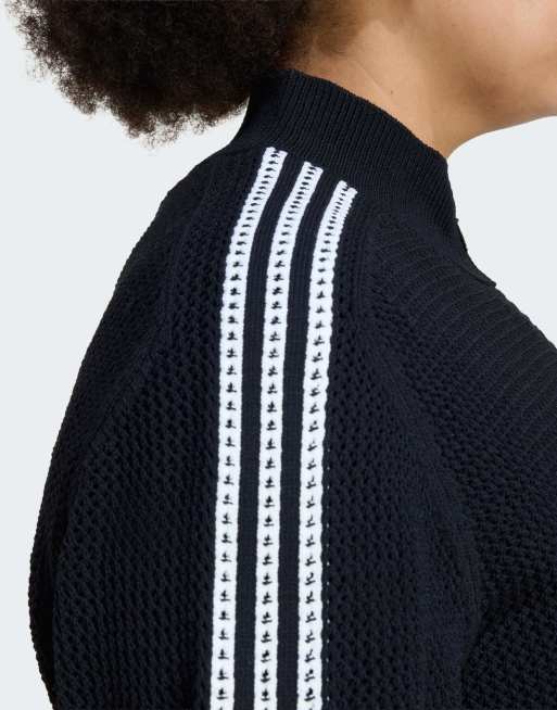 adidas Originals – Firebird – Gestricktes Trainingsoberteil in Schwarz, 4 von 4