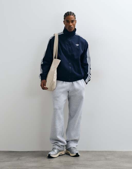 adidas Originals Firebird gewebtes Tracktop in Marineblau, 3 von 5