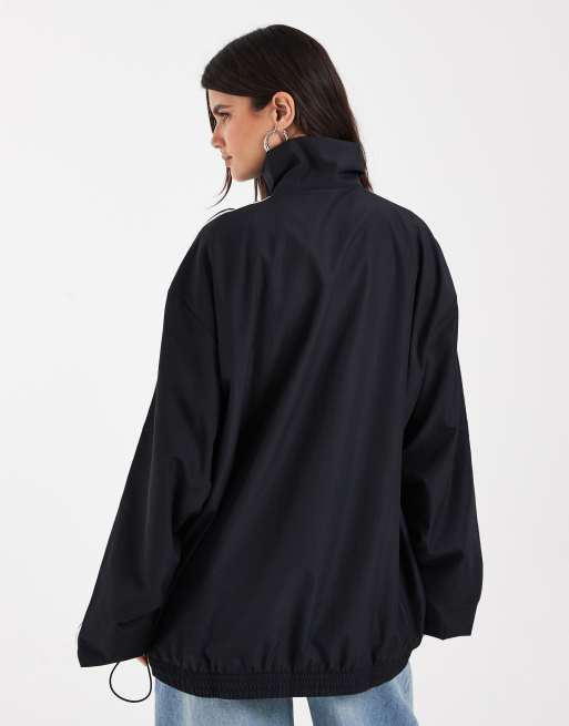 adidas Originals Firebird gewebtes Tracktop in Schwarz, 4 von 4