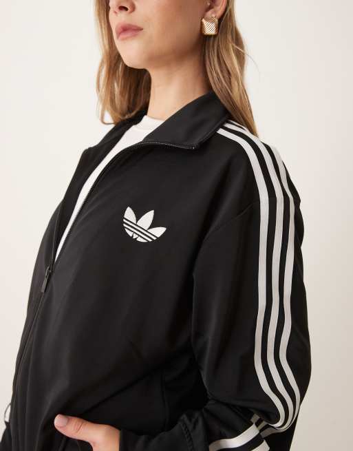 adidas Originals - Firebird - Veste de survêtement ample - Noir