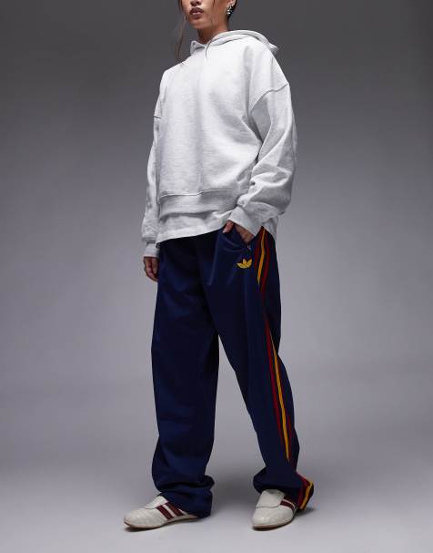 adidas Originals – Firebird – Granatowo-żółte spodnie dresowe - view 1