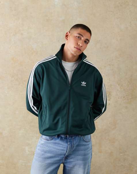 adidas Originals – Firebird – Grön träningstopp - view 1