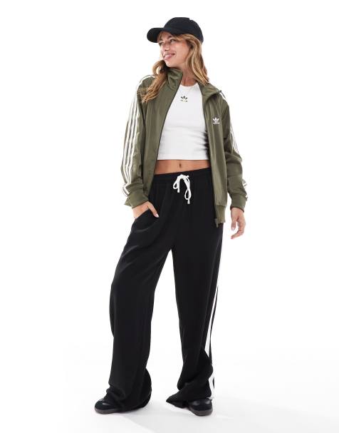 adidas Originals – Firebird – Grön träningstopp - view 1