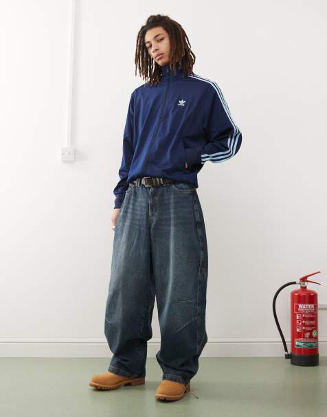 adidas Originals - Firebird - Haut de survêtement - Bleu marine - view 1