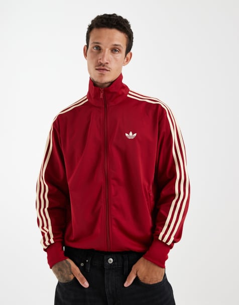 adidas Originals - Firebird - Haut de survêtement - Rouge victoire/chaud - view 1