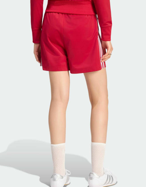 adidas Originals – Firebird – Klassische Shorts in Team Victory Red/Weiß, 4 von 4