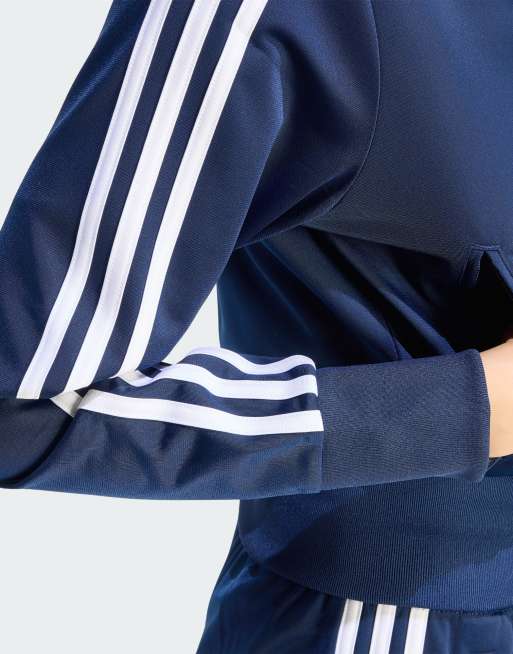 adidas Originals – Firebird – Klassische Trainingsjacke in Night Indigo/Weiß, 2 von 4