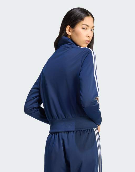adidas Originals – Firebird – Klassische Trainingsjacke in Night Indigo/Weiß, 3 von 4
