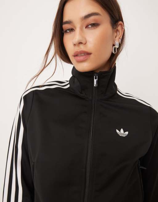 adidas Originals – Firebird – Klassische Trainingsjacke in Schwarz/Weiß, 3 von 4