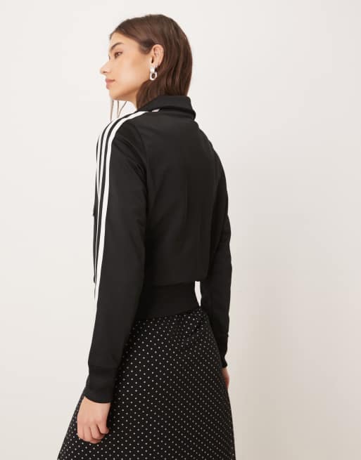 adidas Originals – Firebird – Klassische Trainingsjacke in Schwarz/Weiß, 4 von 4
