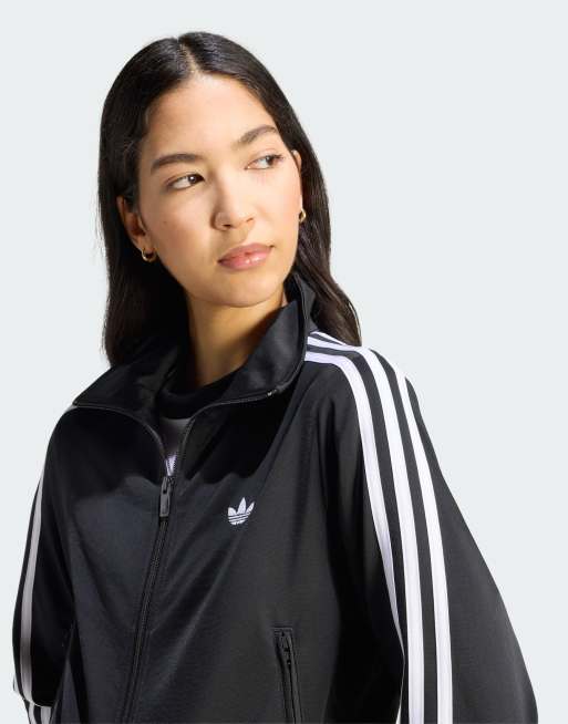 adidas Originals – Firebird – Klassische Trainingsjacke in Schwarz/Weiß, 2 von 4