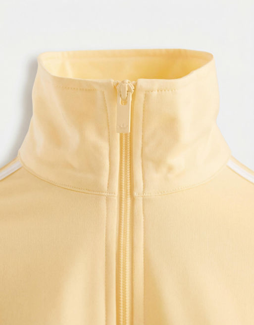 adidas Originals Firebird klassisches Tracktop in Gelb und Weiß, 7 von 7