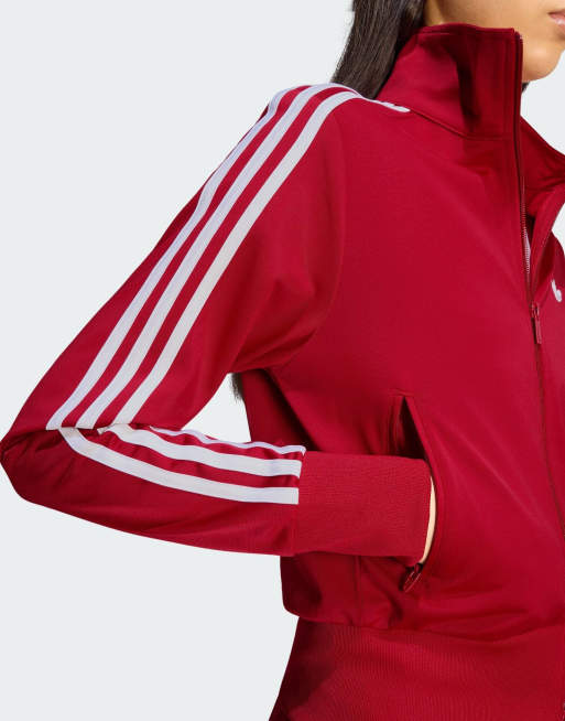 adidas Originals – Firebird – Klassisches Trainingsoberteil in Team Victory Red/Weiß, 4 von 4