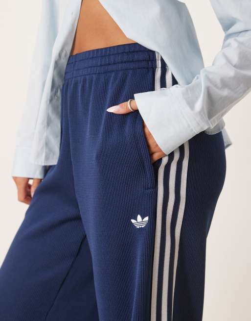 adidas Originals Firebird knitted track pants in navy | ASOS