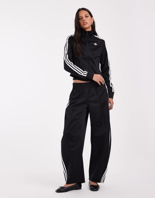 adidas Originals Firebird Korsett-Tracktop in Schwarz, 2 von 4