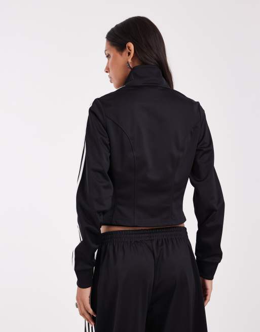adidas Originals Firebird Korsett-Tracktop in Schwarz, 4 von 4