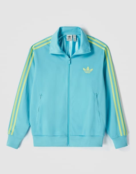 adidas Originals – Firebird – Ljusblå, ledig träningströja, exklusivt hos ASOS - view 1