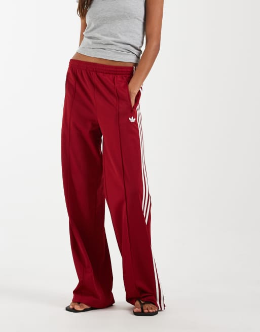 adidas Originals – Firebird – Locker geschnittene Trainingshose in Team Victory Red/Weiß, 2 von 5