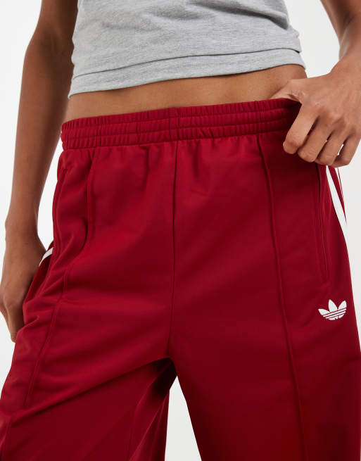 adidas Originals – Firebird – Locker geschnittene Trainingshose in Team Victory Red/Weiß, 3 von 5