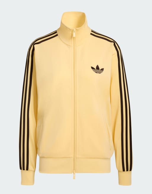 adidas Originals – Firebird – Locker geschnittenes Trainingsoberteil in Gelb, 4 von 4