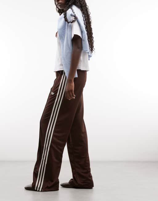 adidas Originals – Firebird – Locker sitzende Trainingshose in Braun, 2 von 5