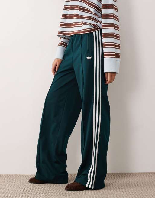 adidas Originals – Firebird – Lockere Trainingshose in Petrol und Wollweiß, 3 von 5