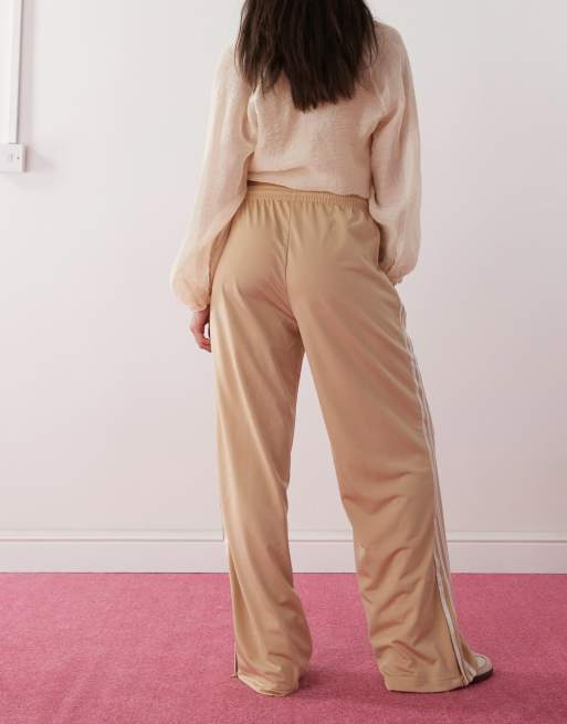 adidas Originals Firebird Loose track pants in beige