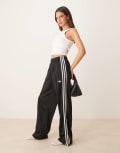 [adidas Originals] adidas Originals Firebird loose track pants in black L Black