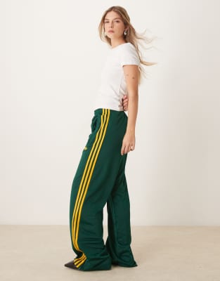 adidas Originals adidas Originals Firebird Loose track pants in green