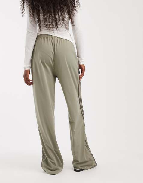 adidas Originals Firebird loose track pants in light khaki - view 1