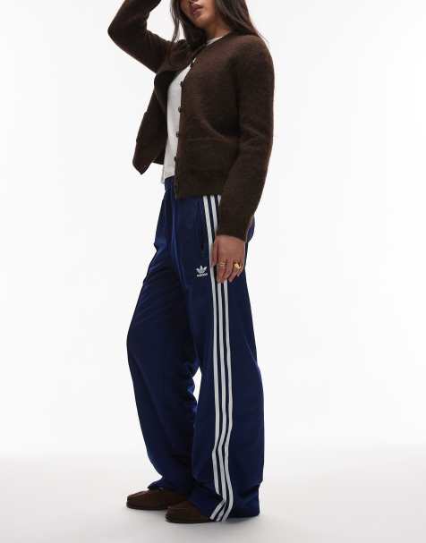 adidas Originals Firebird Loose track pants in navy 