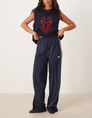 adidas Originals Firebird Loose track pants in navy - view 1