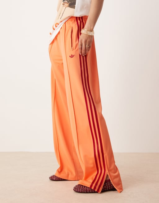 adidas Originals Firebird loose track pants in orange