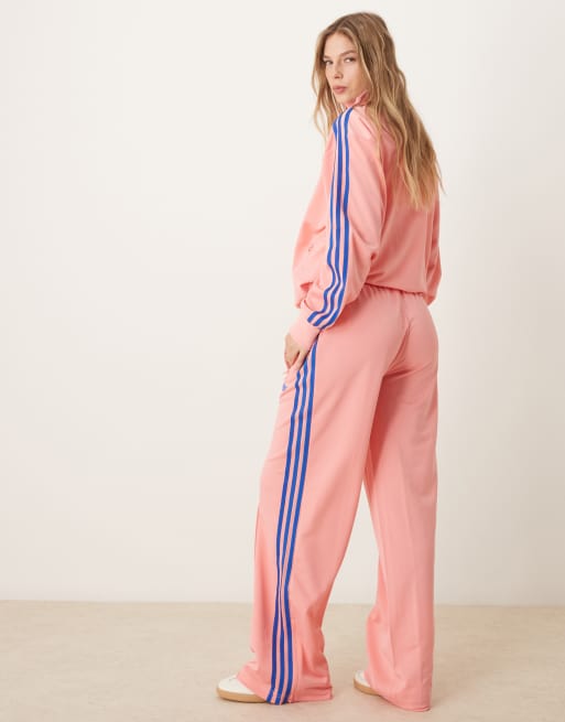 adidas Originals Firebird loose track pants in pink | ASOS