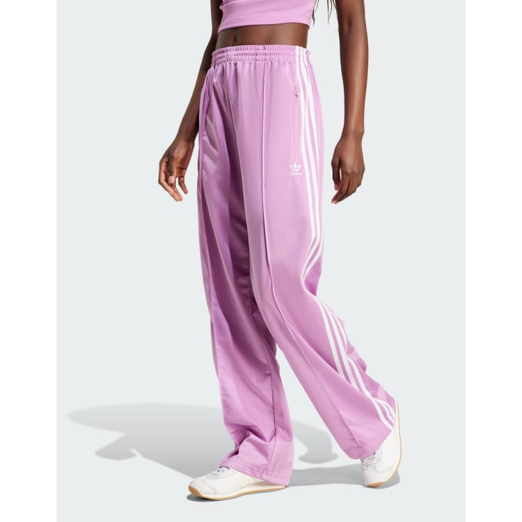 adidas Originals Firebird loose track pants in purple ASOS