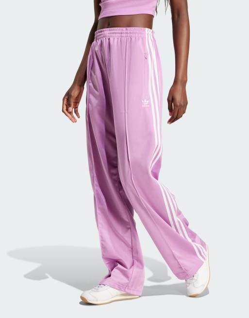 adidas Originals Firebird loose track pants in purple